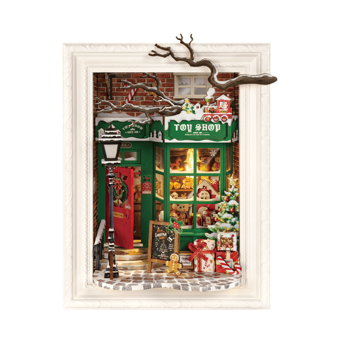 3D Wooden Puzzle - Santa's Toy Shop