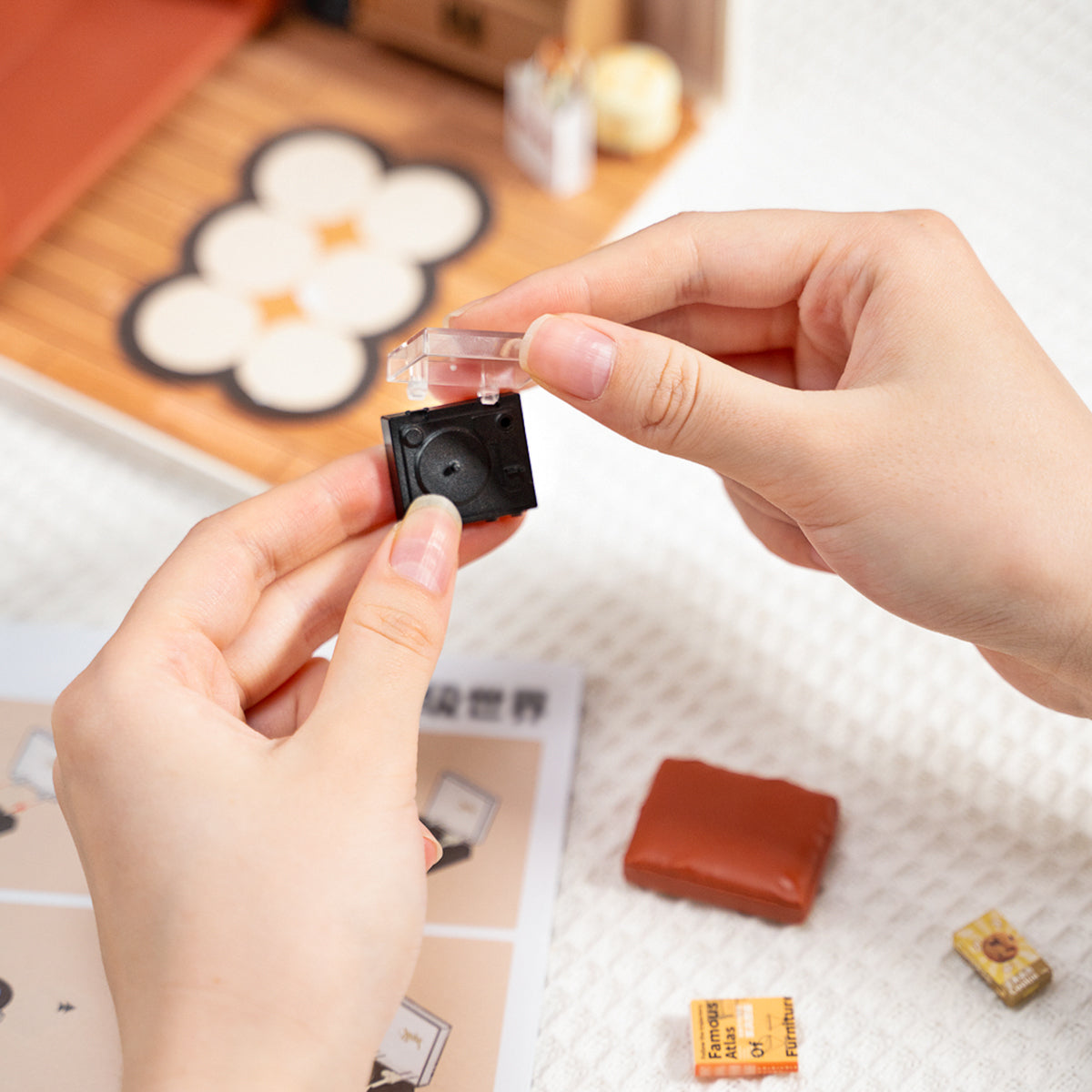 Super Creator Miniature House - Cozy Living Lounge