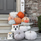 Ghost Flower Pot Halloween Candy Bucket Ghost Candy Bowl